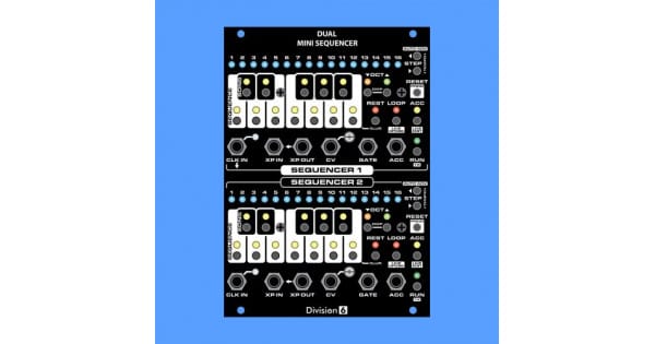 division 6 dual mini sequencer